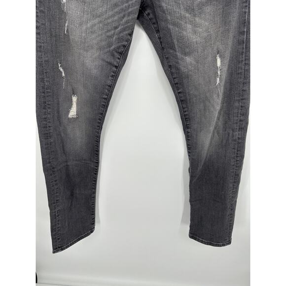 Armani Exchange J13 Slim Fit Stretch Grey Wash Cotton Blend Jeans Men's Size 32 - Picture 3 of 9